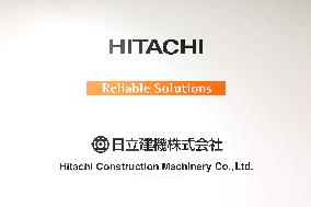 Hitachi Construction Machinery Sign and Logo